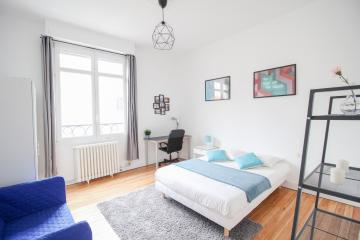 Coliving - Bordeaux - Bordeaux - Grande chambre lumineuse – 16m² - BO9