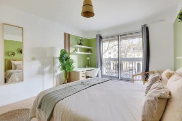 Coliving - Boulogne-Billancourt - Paris - Chambre de 14 m² à Boulogne-Billancourt - BBC06