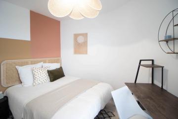 Coliving - Villeurbanne - Lyon - Chambre intimiste de 10 m² à louer près de Lyon - LYO28