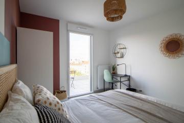 Coliving - Villeurbanne - Lyon - Mignonne chambre de 12 m² à louer à Villeurbanne - LYO31