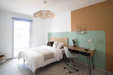 Coliving - Villeurbanne - Lyon - Grande chambre de 23 m² à louer près de Lyon - LYO44