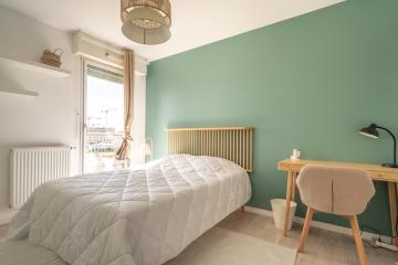 Coliving - Nantes - Nantes - Emménagez dans cette chambre minimaliste de 12 m² à louer en coliving sur l'île de Nantes - NT15