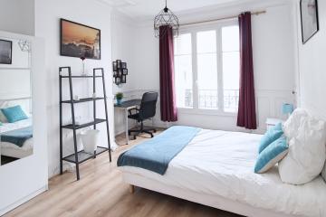 Coliving - Paris - Paris - Grande chambre confortable – 16m² - PA20