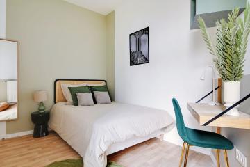 Coliving - Paris - Paris - Louez cette ravissante chambre de 11 m² en coliving dans le quartier Rosa Parks - PA91