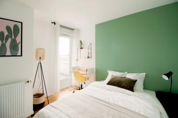 Coliving - Saint-Denis - Paris - Chambre agréable de 10 m² à louer à Saint-Denis - SDN26