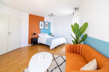 Coliving - Saint-Denis - Paris - Très grande chambre des maîtres de 25 m² - SDN13