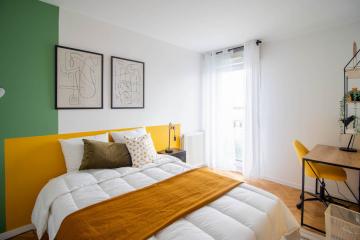 Coliving - Saint-Denis - Paris - Elegante chambre de 12 m² à louer à Saint-Denis - SDN34